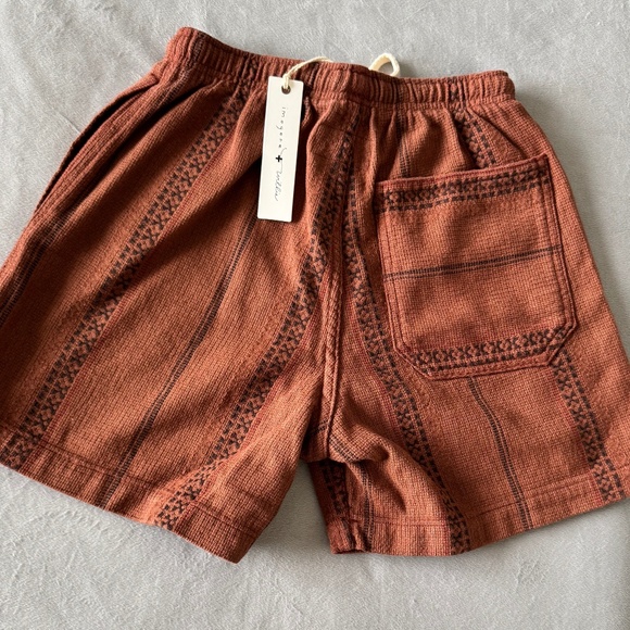 Imogene + Willie Lagos Lounge Short in Brown XS - Picture 7 of 10